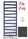 TERMA TECHNOLOGIE Zig Zag 1070x500 Z8 GRZEJNIK ŁAZIENKOWY  METALLIC BLACK