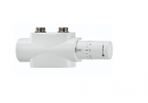 HEIMEIER  IMI MULTILUX 4  zestaw HALO  termostatyczny biały 50mm