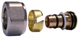 SCHLOSSER Złączka zaciskowa do rury z tworzywa sztucznego GW M22x1,5 - 16x2 złoto