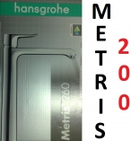 HANSGROHE METRIS E2 200 bateria umywalkowa wysoka