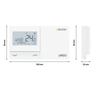 ENGO E901RF Regulator temperatury bezprzewodowy